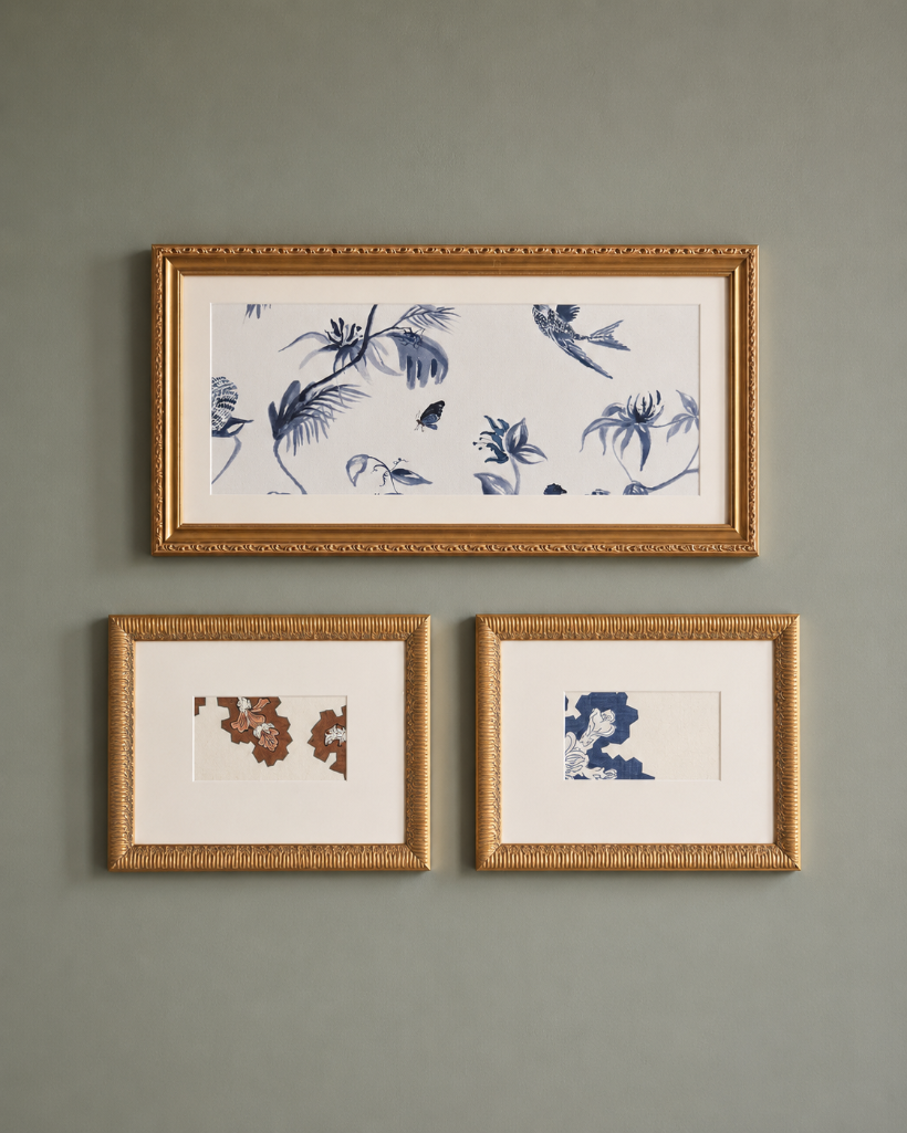 Lot 2505: 3 x wall art framed prints 2 x 34 x 25cm and 53 x 32cm