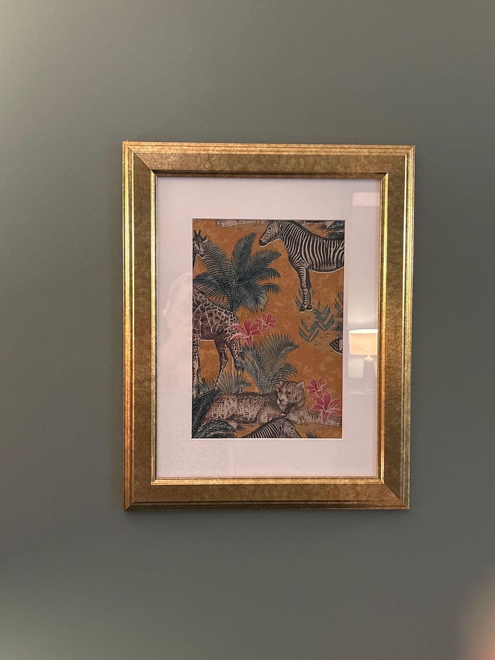 Lot 2529: Framed wall art print