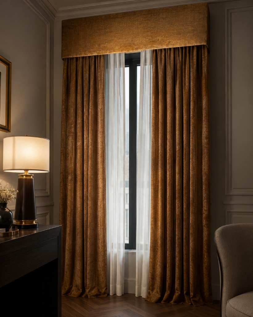 Lot 2698: Fully lined pencil pleat drapes 140 x 200cm