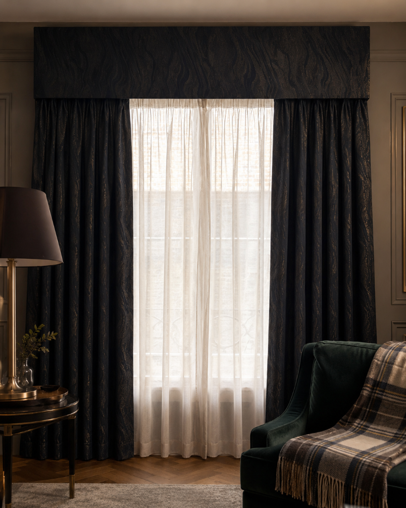 Lot 2701: Fully lined pencil pleat drapes 140 x 200cm