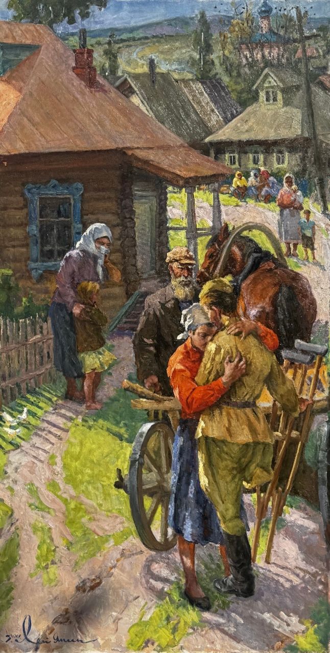 ПроМиАрт | Аукцион 6 | Живопись советского периода: Художники Владимирской школы живописи, художники Белоруссии.