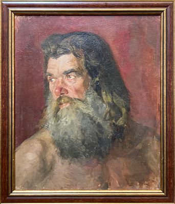 Чижов Борис Михайлович (1963). Портрет натурщика. 1999.