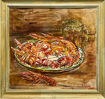 Чаругин Николай Петрович (1942 —2010). Раки. 1982.