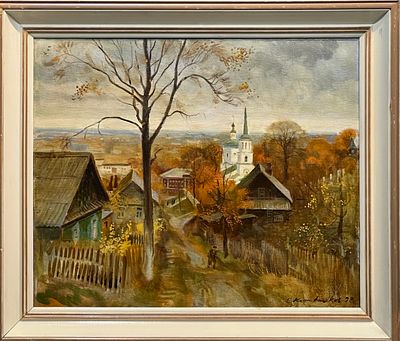 Кожевников Евгений Александрович (1939 – 2013). Тихвинская церковь. 1998.