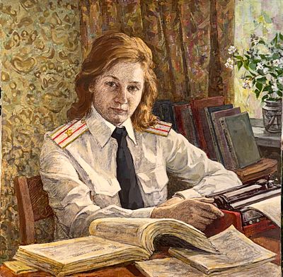Духанов Геннадий Иванович (1922-2009). Следователь ОВД Трофимова А.В. 1983.