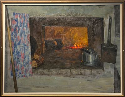 Курзанов Александр Михайлович (1938‐2022). Русская печь. 1978.