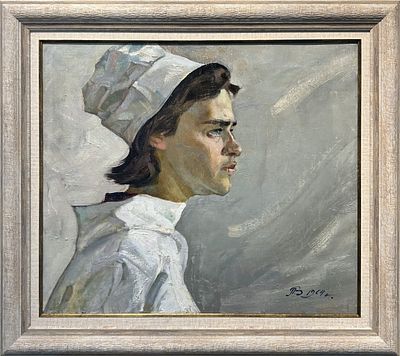 Любимов Валентин Васильевич (1930-2016). Медсестра. 1964.