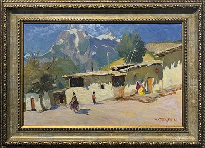 Бесперстов Алексей Тарасович (1923–2001). Горное солнце. 1965.