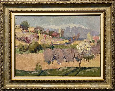 Бесперстов Алексей Тарасович (1923–2001). Сады цветут. 1976.