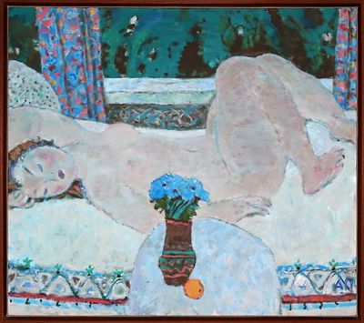 ПАРШКОВ Алексей Андреевич - &laquo;Дуняша&raquo;, 2007 г. КОЛЛЕКЦИОННАЯ СОХРАННОСТЬ! Холст, масло. 85х95 см. 