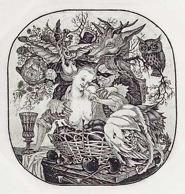 НОВИКОВА Елена Константиновна - &laquo;Король Олень&raquo;, 1990-е гг. КОЛЛЕКЦИОННАЯ СОХРАННОСТЬ! Бумага 