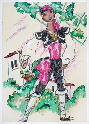 БРУНИ Татьяна Георгиевна - «Труффальдино», к.1980-х – 1990-е гг. КОЛЛЕКЦИОННАЯ СОХРАННОСТЬ! Бумага 