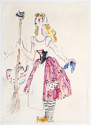 БРУНИ Татьяна Георгиевна - «Золушка», к.1980-х – 1990-е гг. Очень хорошая сохранность, близкая к 