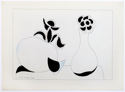 КРОПИВНИЦКИЙ Евгений Леонидович - &laquo;Натюрморт&raquo;. 1968 г. Очень хорошая сохранность (близкая к 