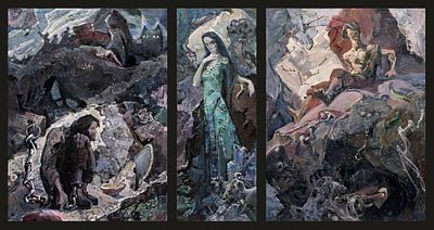 ОБОРИН Пётр Артемьевич - &laquo;Сказы Бажова&raquo; (триптих &laquo;Северьян&raquo;, &laquo;Медной горы Хозяйка&raquo; 