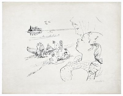 ЯКОБСОН Александра Николаевна - &laquo;Разлучница&raquo;, 1960 г. РЕДКОСТЬ! Очень хорошая сохранность! Бумага 