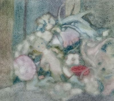 ПАВЛЮКЕВИЧ Михаил Георгиевич - &laquo;Сон&raquo;, 1998 г. КОЛЛЕКЦИОННАЯ СОХРАННОСТЬ! Бумага, акварель. 35,5х39 