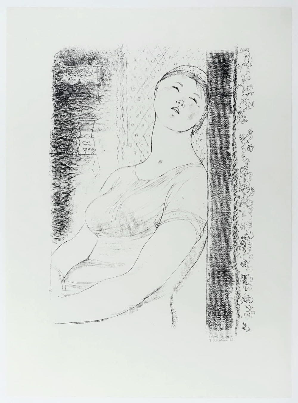 ЯКОБСОН Александра Николаевна - &laquo;Слезы женские – вода...&raquo;, 1966 г. КОЛЛЕКЦИОННАЯ СОХРАННОСТЬ! 