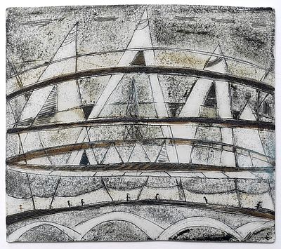 РОГОВА Инна Александровна - &laquo;Иные миры. II&raquo; (декоративный пласт), 2012 г. РАБОТА МУЗЕЙНОГО УРОВНЯ! 