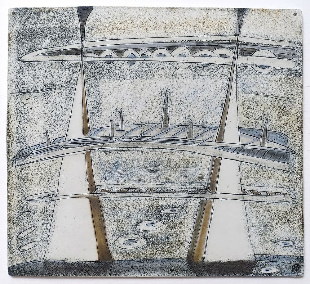 РОГОВА Инна Александровна - &laquo;Иные миры. I&raquo; (декоративный пласт), 2012 г. РАБОТА МУЗЕЙНОГО УРОВНЯ! 