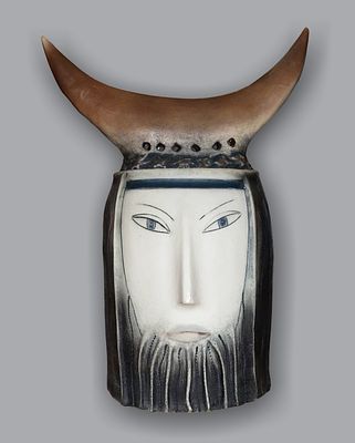 РОГОВА Инна Александровна - &laquo;Воин&raquo;, 2006 г. РАБОТА МУЗЕЙНОГО УРОВНЯ! КОЛЛЕКЦИОННАЯ СОХРАННОСТЬ! 