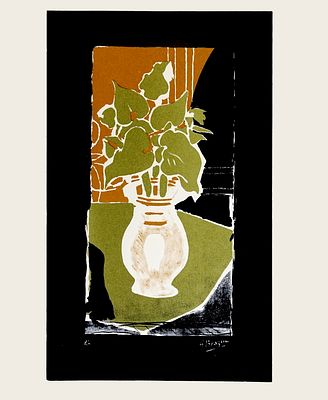 Жорж БРАК - &laquo;Feuilles, couleur lumi&egrave;re&raquo;. 1953-54 – 1962 гг. КОЛЛЕКЦИОННАЯ СОХРАННОСТЬ! 