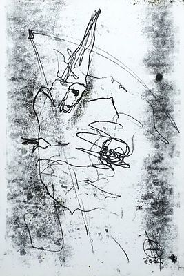 ФРЕНКЕЛЬ Анатолий Александрович - &laquo;Что наша жизнь…?&raquo;, 2004 г. КОЛЛЕКЦИОННАЯ СОХРАННОСТЬ! Бумага 