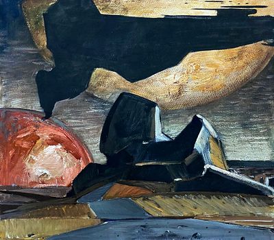 РЕПИН Александр Иванович - &laquo;Сферы&raquo;. 1979 г. РАБОТА МУЗЕЙНОГО УРОВНЯ! Очень хорошая сохранность. 