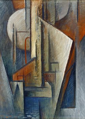 РЕПИН Александр Иванович - &laquo;Завод&raquo;, 1977 г. РАБОТА МУЗЕЙНОГО УРОВНЯ! КОЛЛЕКЦИОННАЯ СОХРАННОСТЬ! 