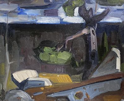 РЕПИН Александр Иванович - &laquo;Старая сосна&raquo;, 1992 г. РАБОТА МУЗЕЙНОГО УРОВНЯ! КОЛЛЕКЦИОННАЯ 