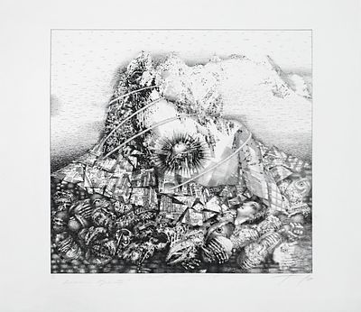 ЧАРЫШНИКОВ Юрий Иванович - &laquo;Поцелуй прокаженного&raquo;, 1989 г. РАБОТА МУЗЕЙНОГО УРОВНЯ! РЕДКОСТЬ! 