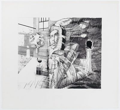 ЧАРЫШНИКОВ Юрий Иванович - &laquo;Отражение памяти&raquo;, 1986 г. РАБОТА МУЗЕЙНОГО УРОВНЯ! РЕДКОСТЬ! 