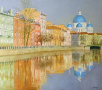 НИКОЛАЕВ Константин Николаевич - &laquo;Петербург. Троицкий собор&raquo;. 2014. Очень хорошая сохранность! 