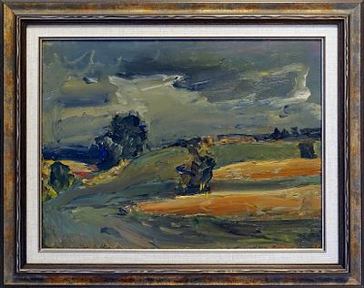 ПАВЛОВ Юрий Михайлович - &laquo;Гроза идет&raquo;, к.1950-х – н.1960-х гг. РАБОТА МУЗЕЙНОГО УРОВНЯ! 