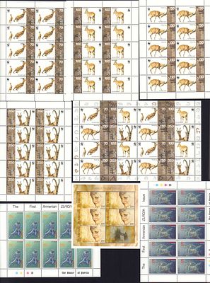 Армения. Лот листов. 166 шт.