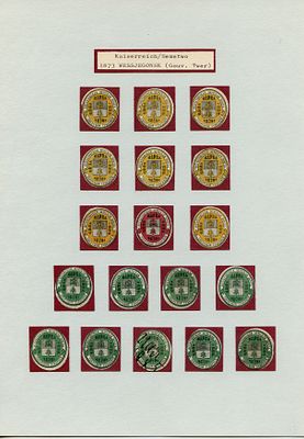 Весьегонский уезд. Тверская губерния. Из коллекции Линденмайера. Лист № 3.