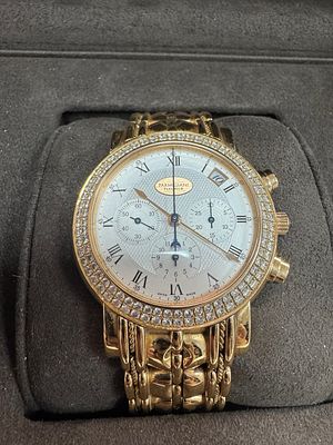 Эксклюзивные золотые часы. Parmigiani Fleurier. № 2546. Ограниченная серия.
Вес часов 200 гр. 