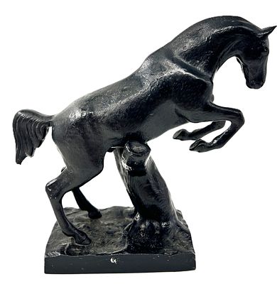 1981 г.Каслинское литьё. Конь. Высота 19 см.