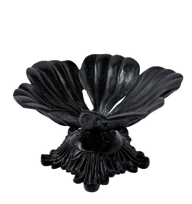 1988 г. Каслинское литье. Ваза Цветок на ножке. Размер: 9 х 19 см.