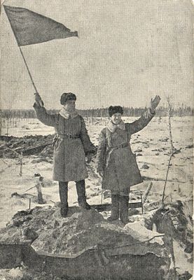 1940 г. Советско-Финская война. Карельский перешеек Сумма-Хотинен из Коллекции Тагрина.