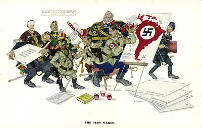 1944 г. Антифашистская пропаганда Политическая Каррикатура , Рисунки Амереканского Художника 