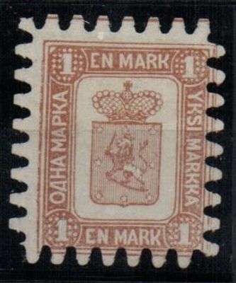 1866 г. Финляндия. Mi 10 c (*) Все зубцы , прекрасное качество. 3000 евро.