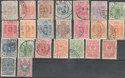 1875-1911. Княжество Финляндское.