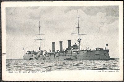 Русско-японская война. Крейсер "Боярин".