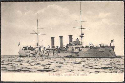 Русско-японская война. Крейсер "Боярин".