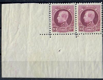 1922г. Бельгия М 184** угл. Пара. 60 евро.