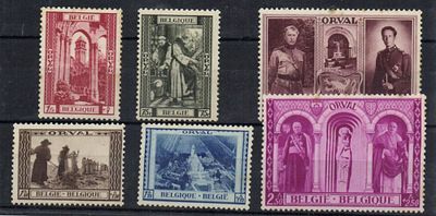 1938 г. Бельгия. № 514-19. *, 70 евро.