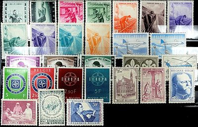 Лот марок Бельгии.