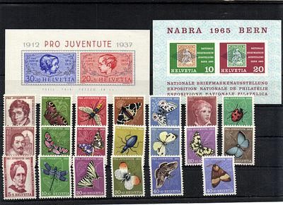 Швейцария. Лот Марок **