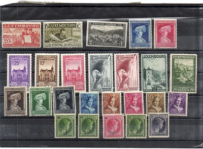 Лот марок Люксембург. *